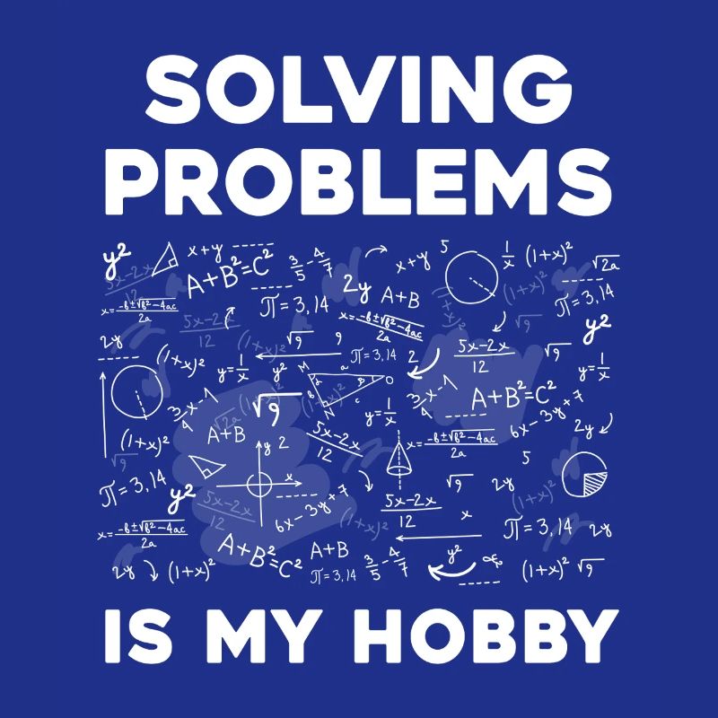 Solving puzzles is my hobby
