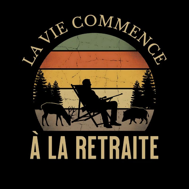 Das Leben beginnt bei Retreat Hunter Humor