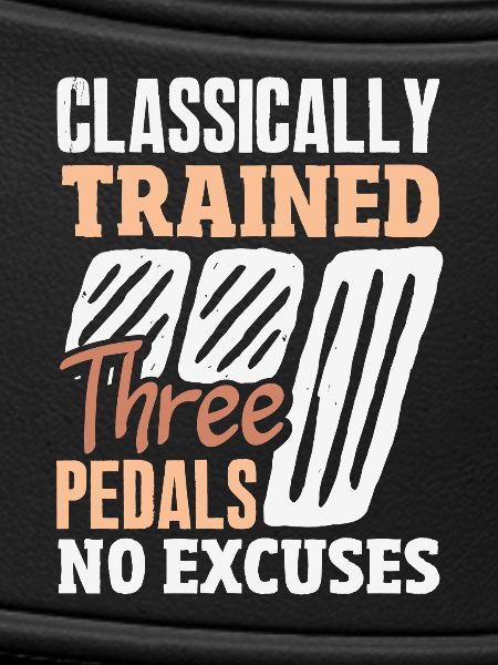 Manual car, classically trained