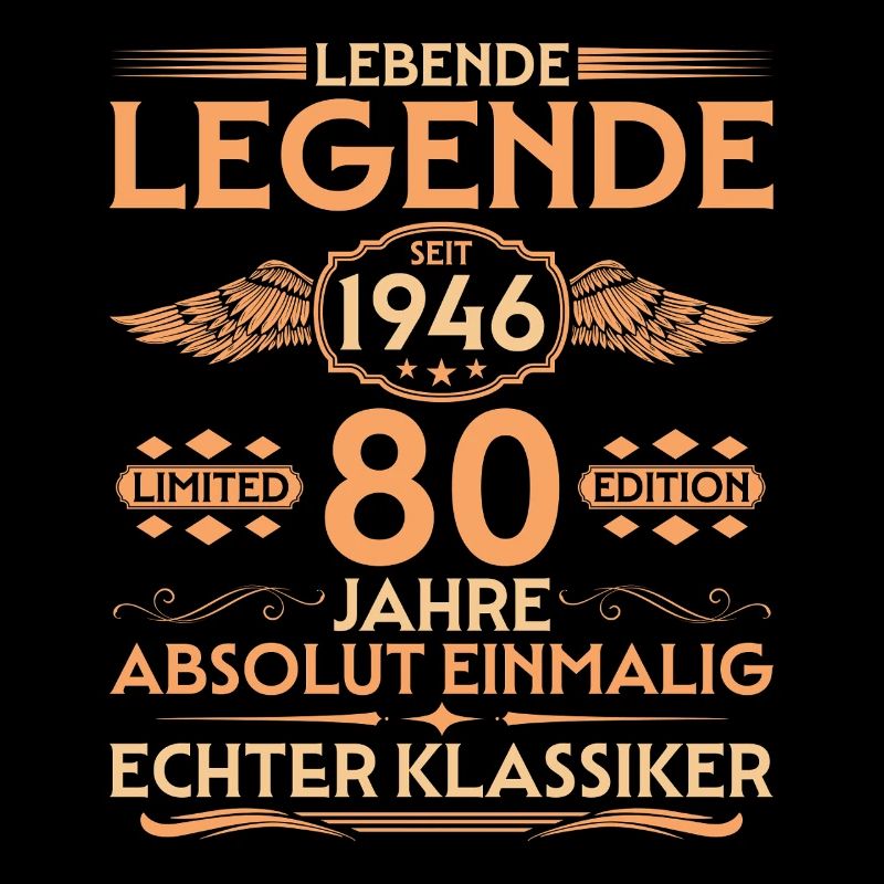 Absolument unique, né en 1946, 80e anniversaire
