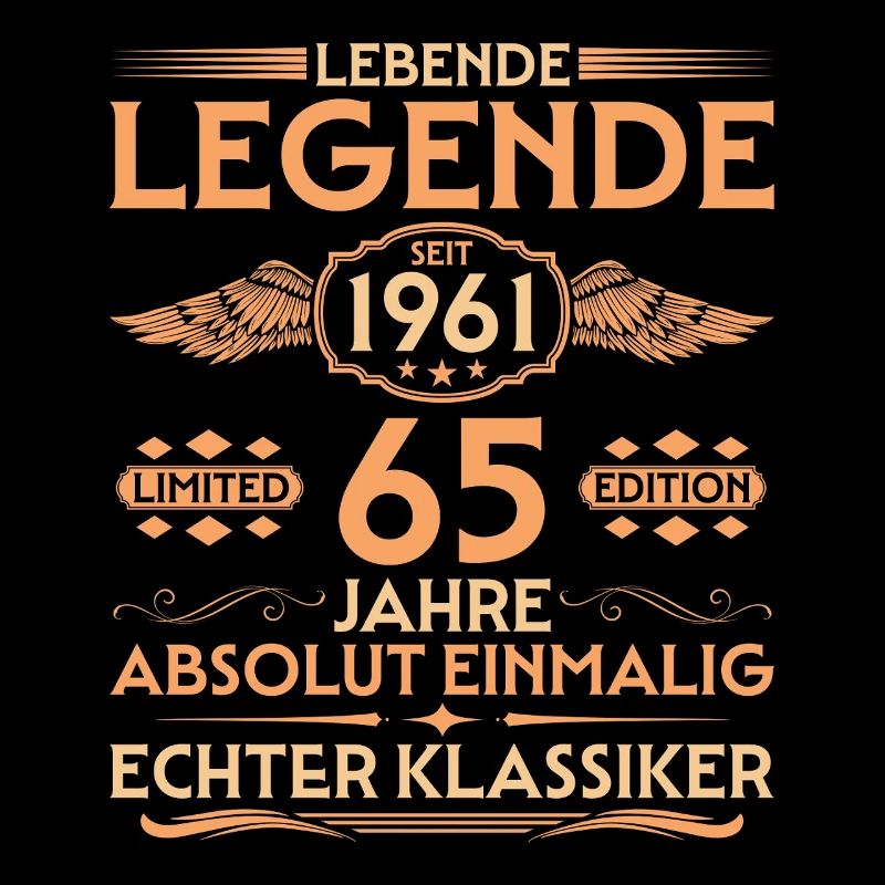 Absolument unique, né en 1961, 65e anniversaire