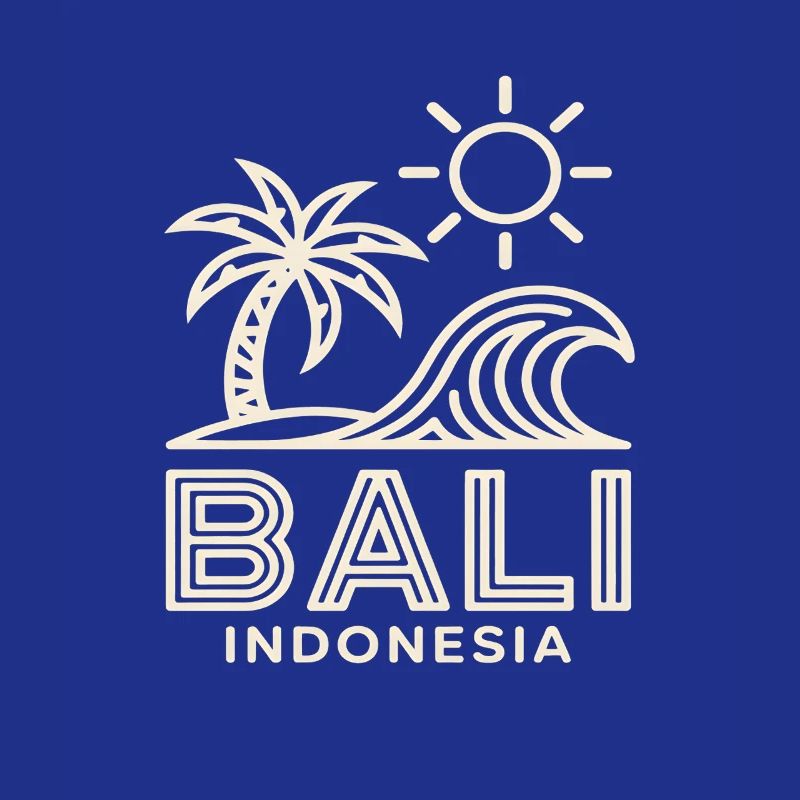 Bali Indonesia Wave Sunset