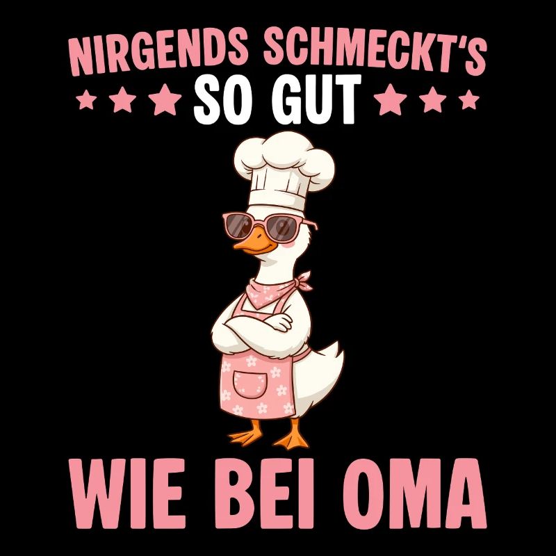 Oma Gans Köchin Muttertag