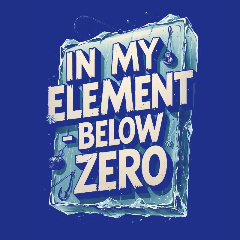 La pêche sur glace dans mon élément