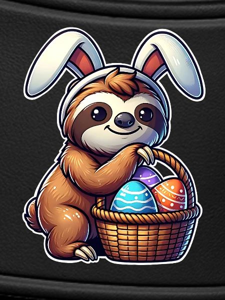 Ostern Faultier
