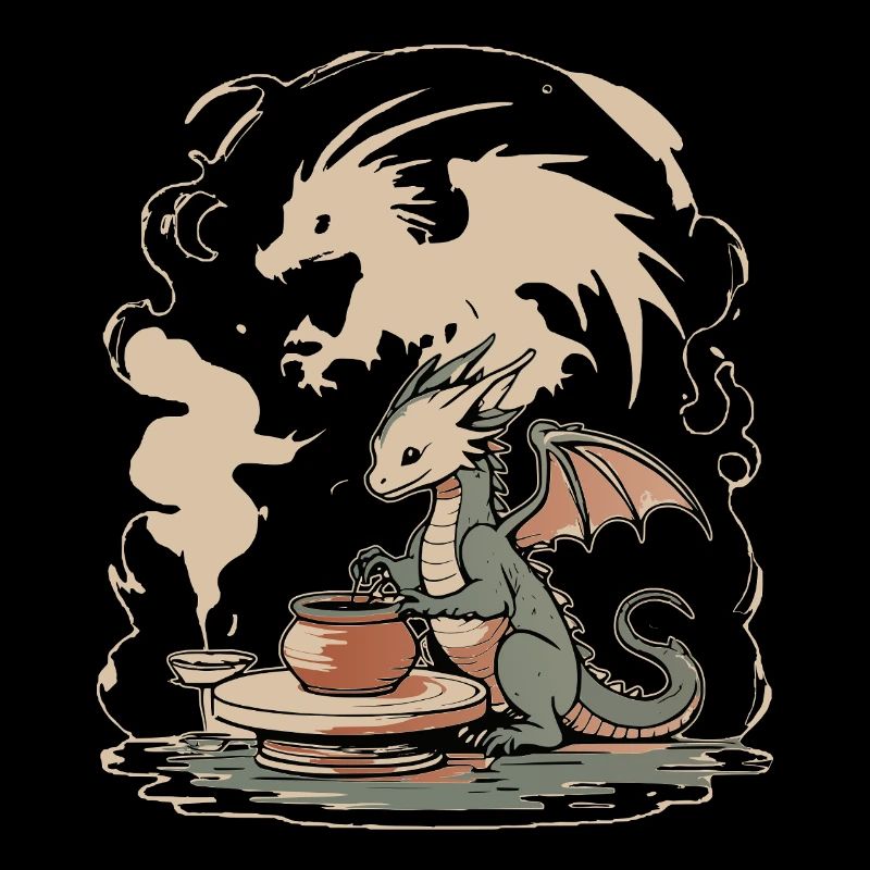 The Dragon Pottery: Mythical Studio Art Edition