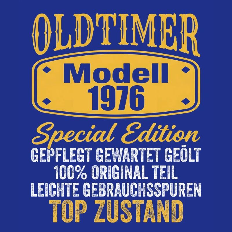 50. Geburtstag Oldtimer Modell 1976