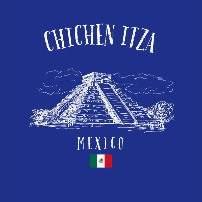 Pyramide de Chichen Itza, Mexique