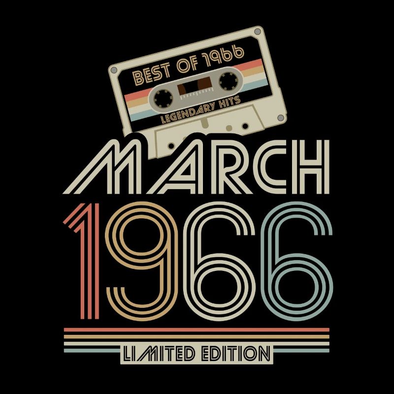 Meilleur de mars 1966 Cassette | Édition limitée