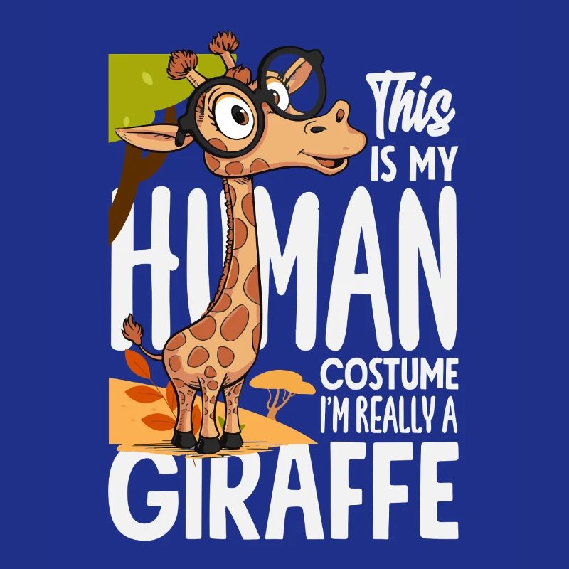 Menschen Kostüm Ich bin eine Giraffe