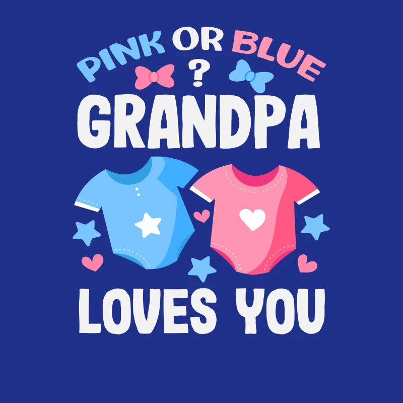 Pink Oder Blau Opa Liebt Dich Reveal