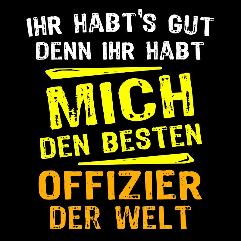 Offizier Geschenk