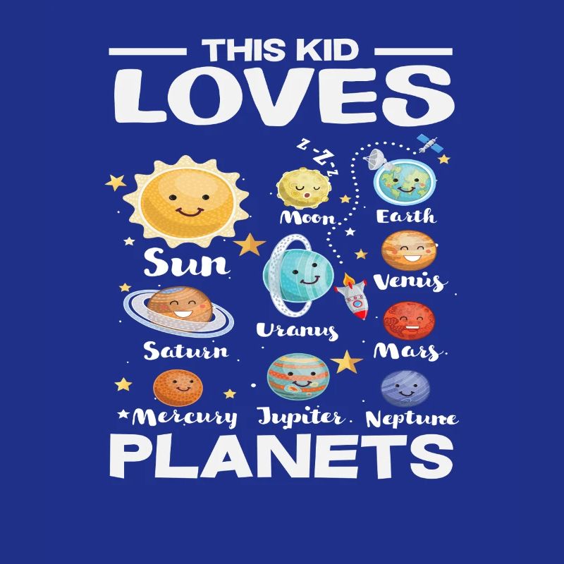 This Kid Loves Planet Space