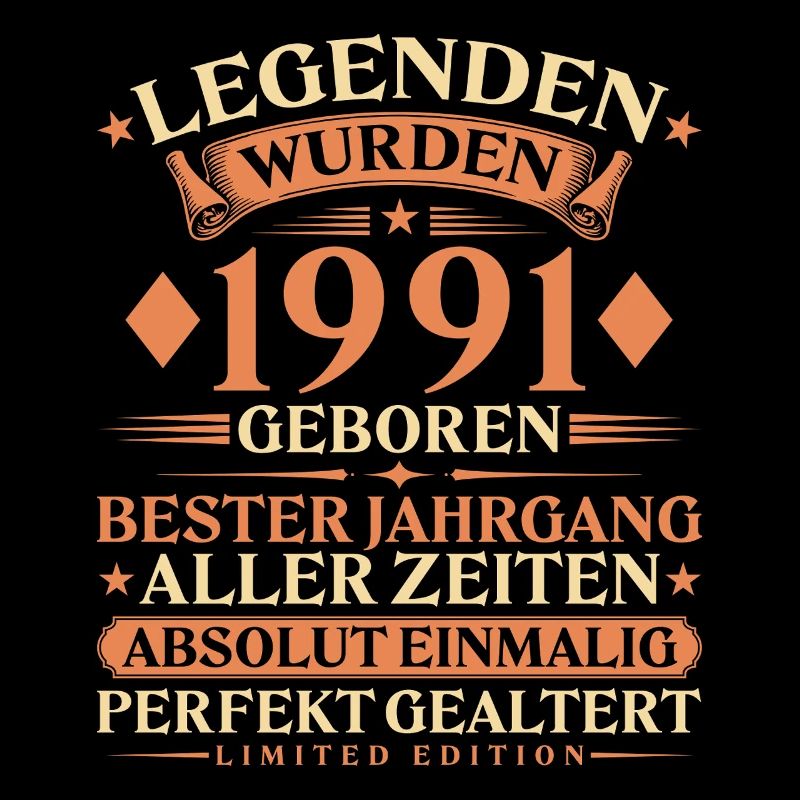 Legenden wurden 1991 geboren – 35. Geburtstag