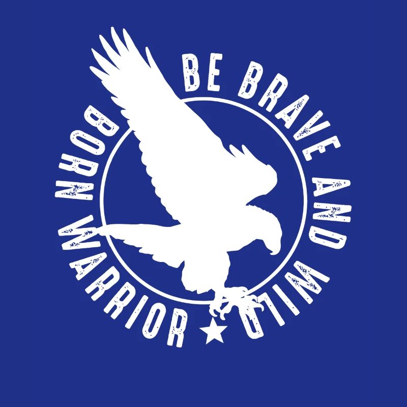 Brave Warrior Eagle Emblem