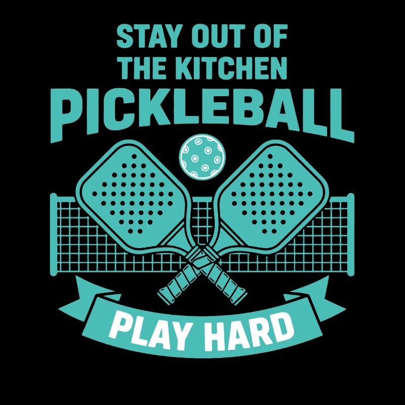 Pickleball : Reste hors de la cuisine, joue dur, drôle