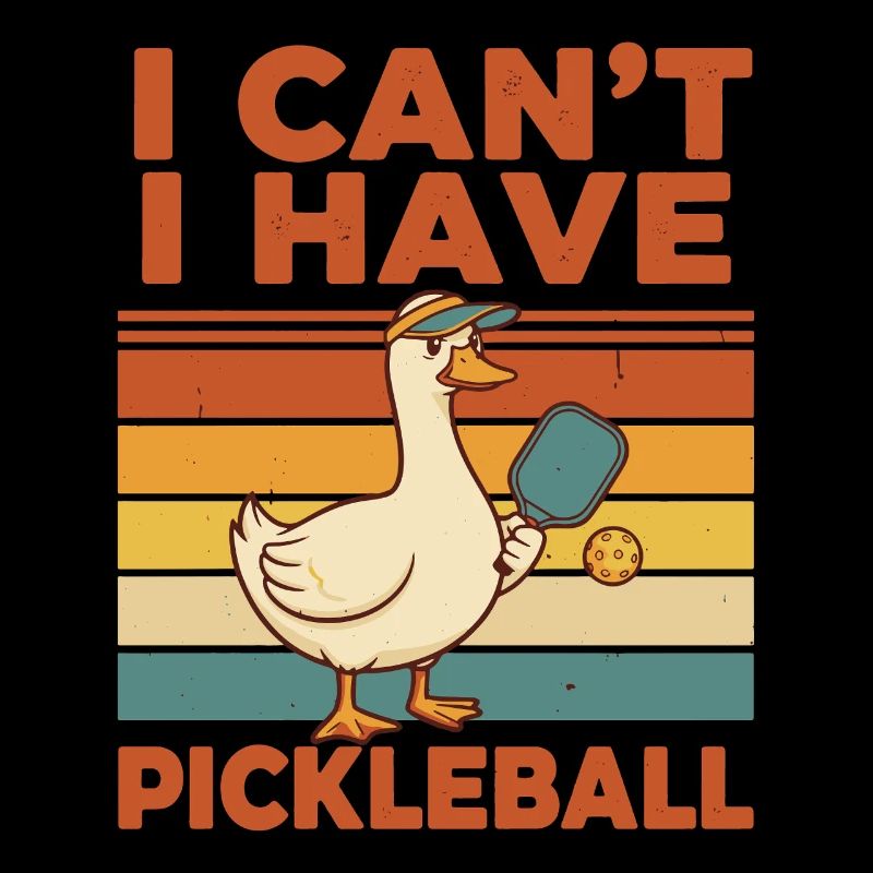 Pickleball-lustiger Pickleball-Pickleball