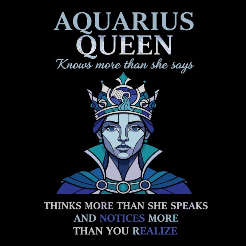 Aquarius Queen Sternzeichen Wassermann