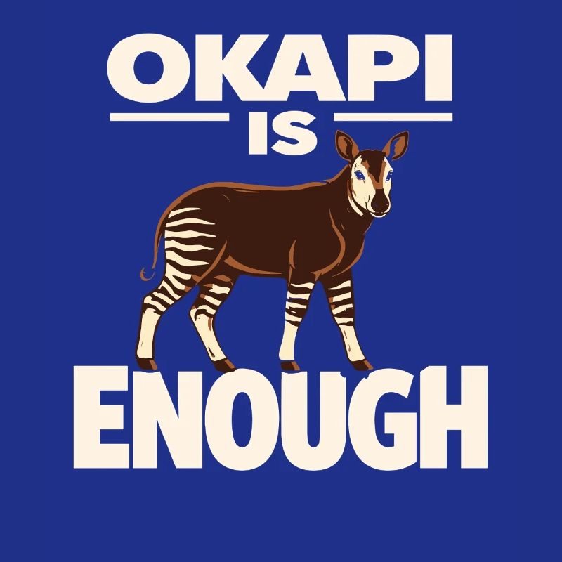 Okapi Lovers Okapi Animal Rare Wildlife Love