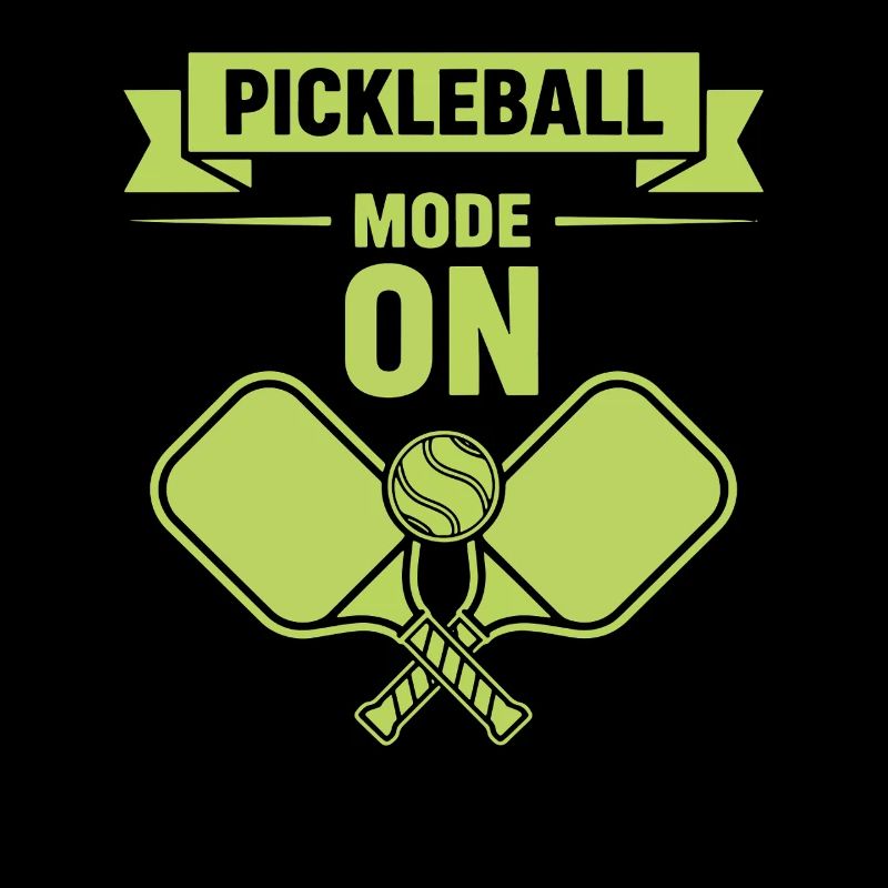Pickleball-Modus bei Funny Player Pickle Ball Love