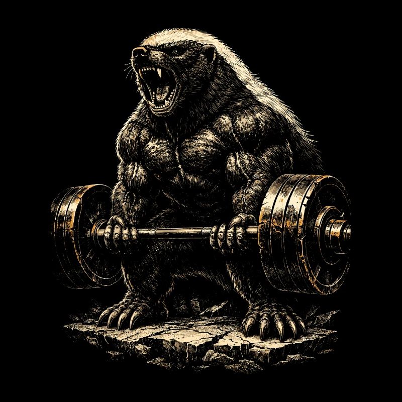 Honigdachs Honey Badger Tier