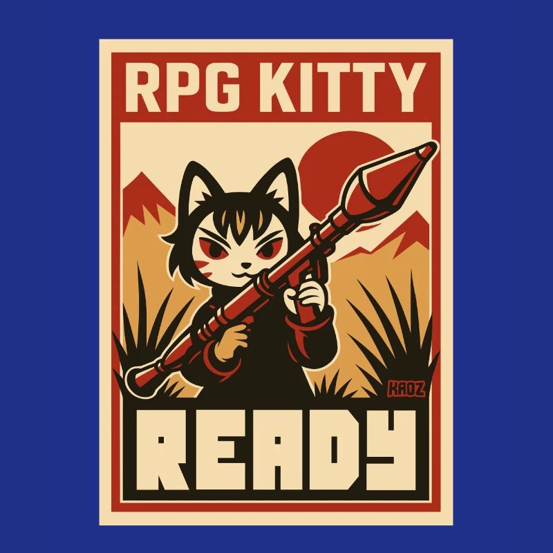 Affiche RPG Kitty Ready