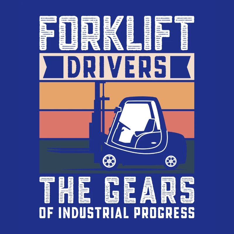 Staplerfahrer Englisch Spruch Stapler