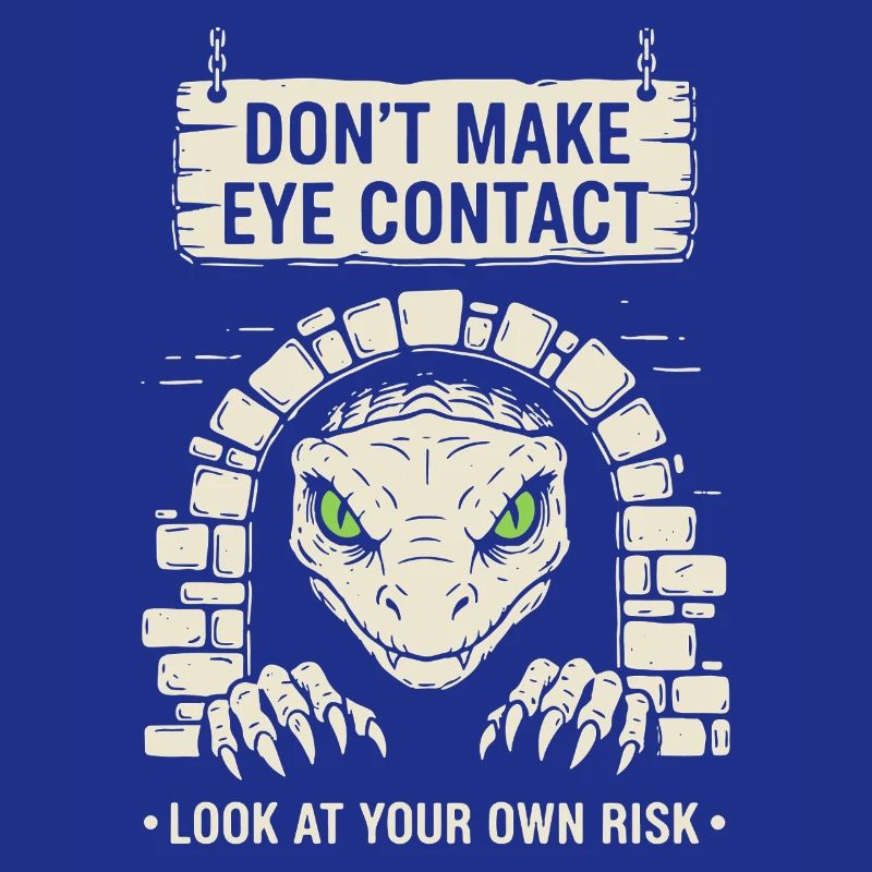 Bazyliszek Schau auf dein eigenes Risiko