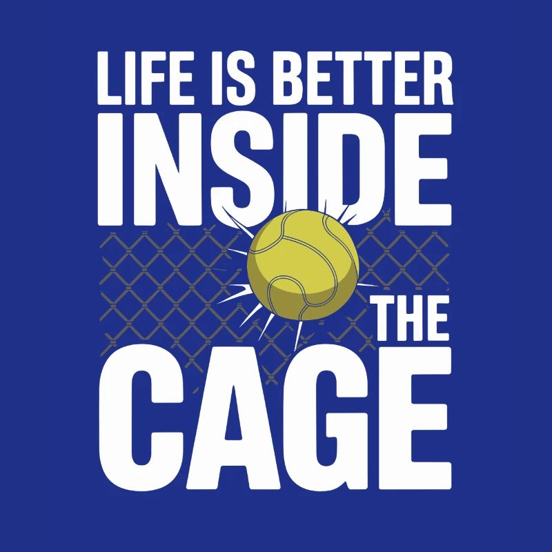 Padel Player Life Is Better Inside The Cage Padel