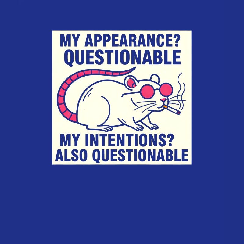Questionable appearance rat