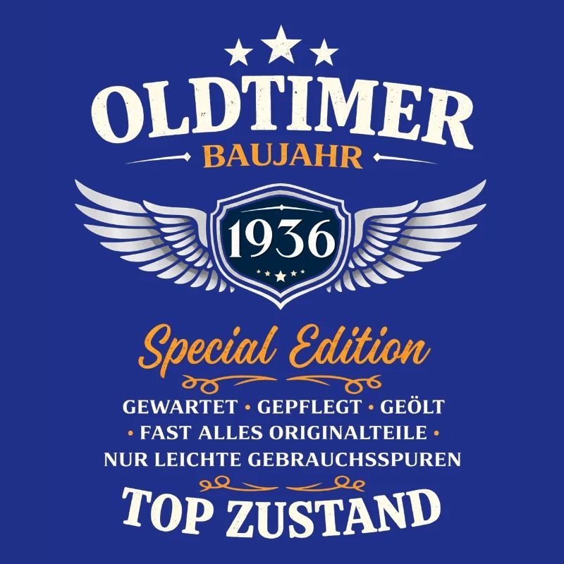 90. Geburtstag Geschenk Mann Oldtimer Vintage 1936