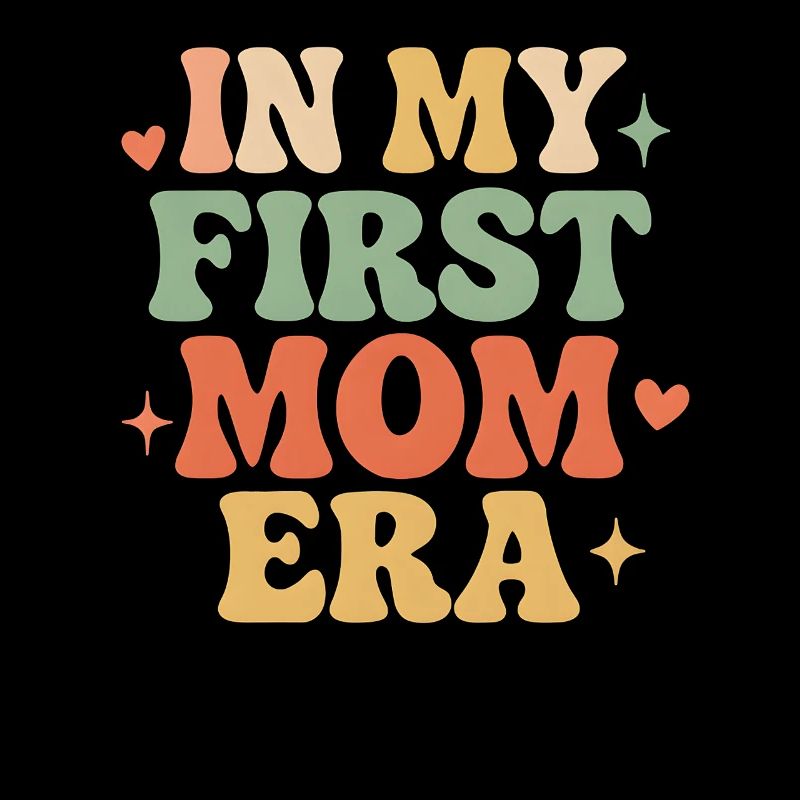 Erster Muttertag Mama Geschenkidee Familie Groovy