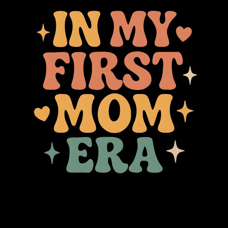 Erster Muttertag Mama Geschenkidee Familie Groovy