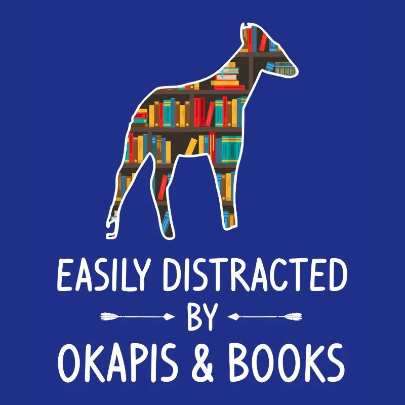 Bookish Donkey Library Silhouette