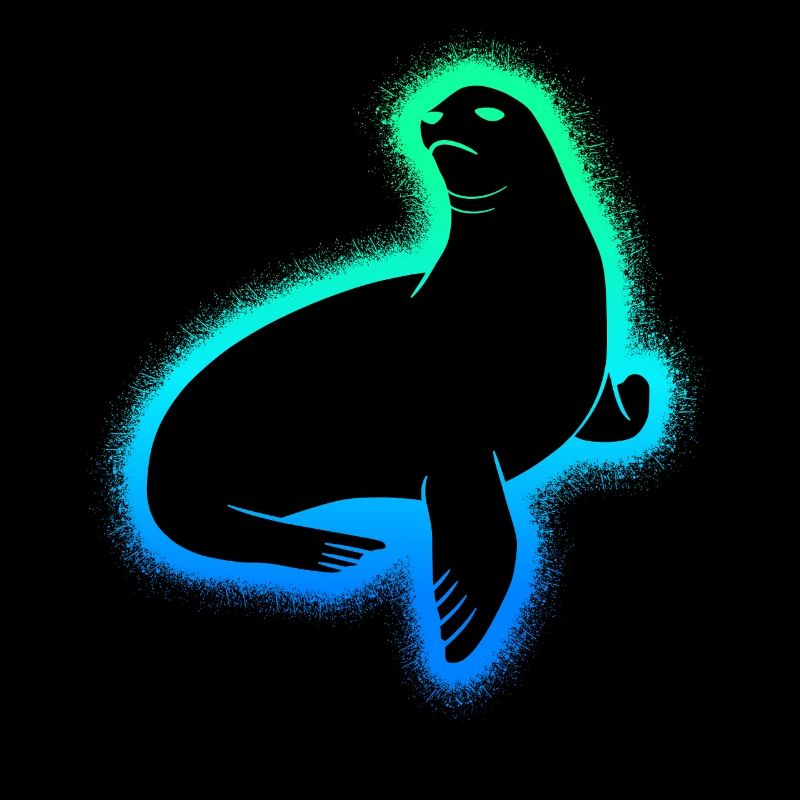 Robbe Seehund Herren Kinder Jungen Robben