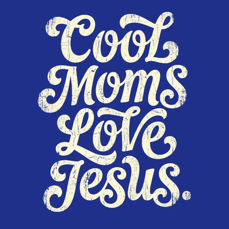 Script vintage : Les mamans cool aiment Jésus