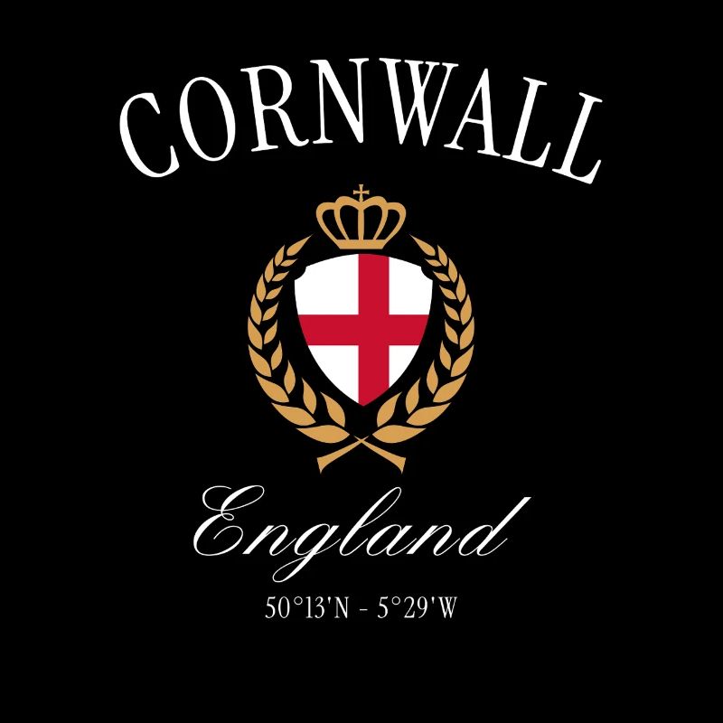Cornwall England Wappen Krone – Reise Souvenir