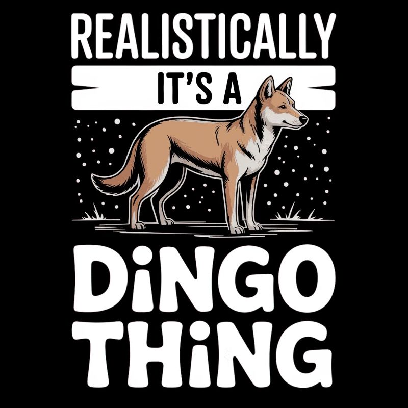 Dingo Australian Wild Dog Animal Lover Design