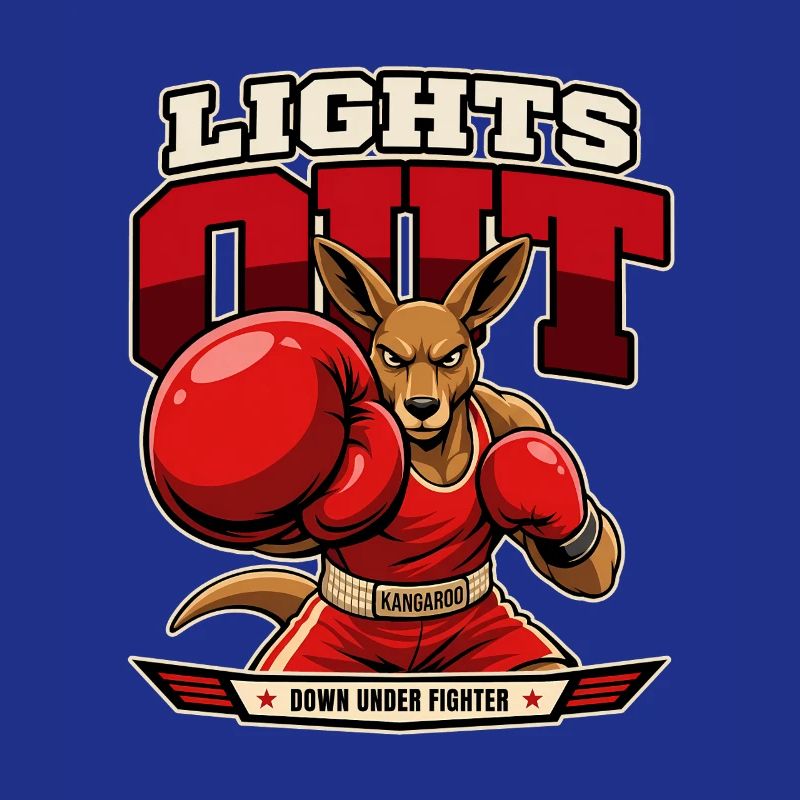 Kangaroo Knockout – Lights Out Boxing