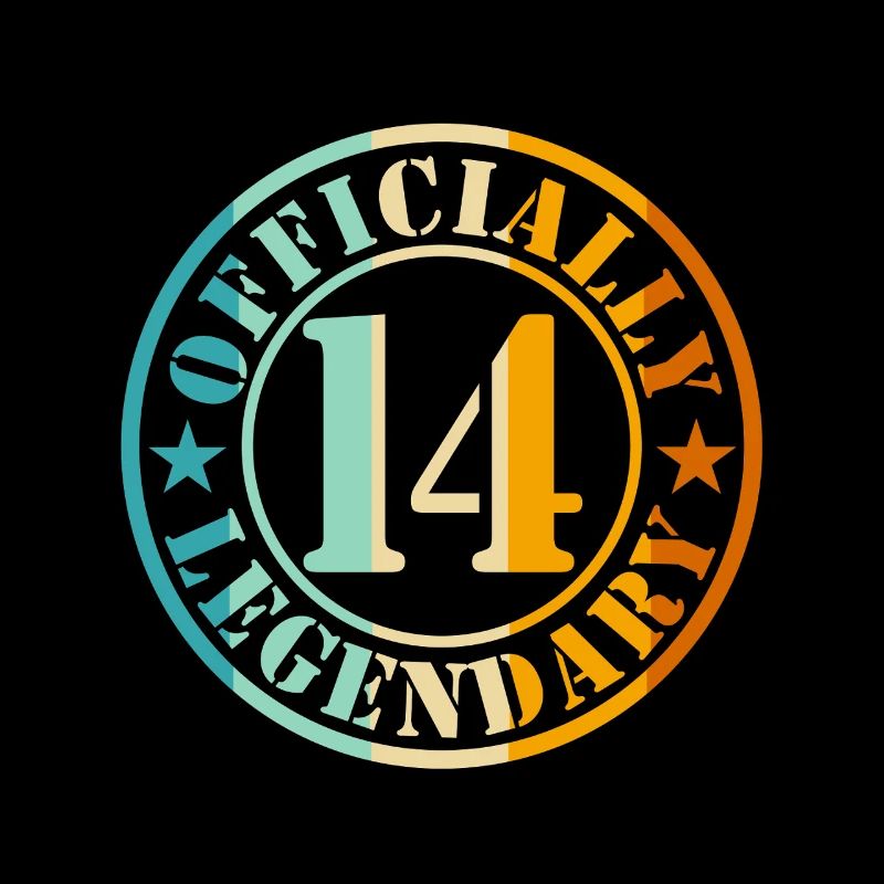 14. Geburtstag Junge Mädchen Legende Level 14