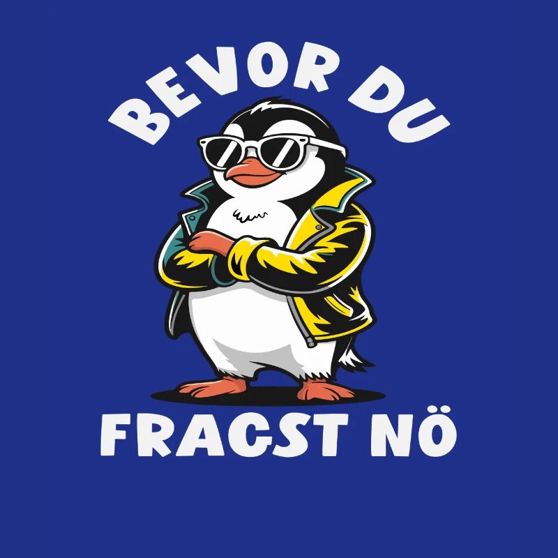 Before you ask: Nope Penguin Leather Jacket