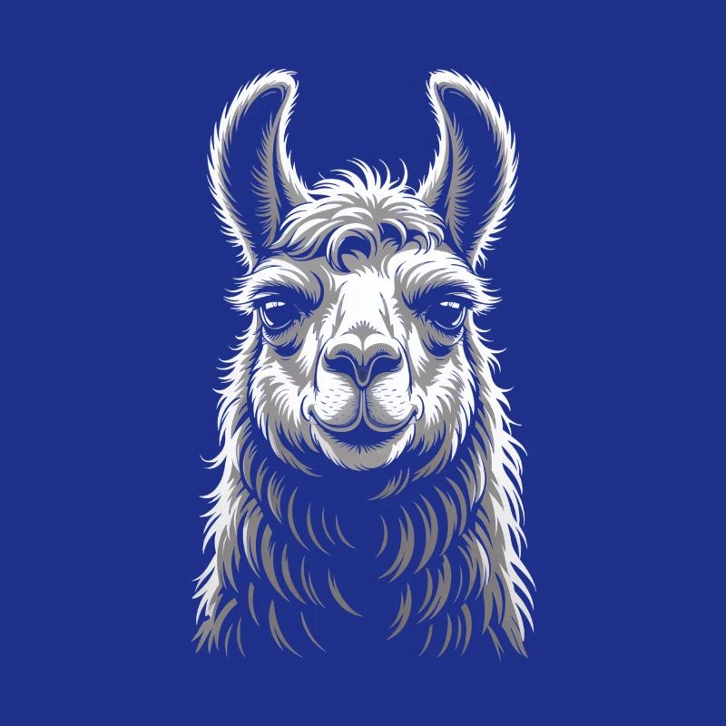Llama Portrait