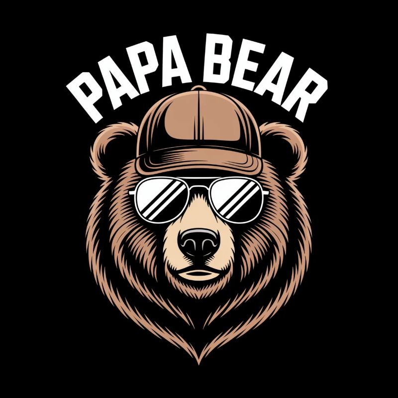Papa Bear Sunglasses Bear