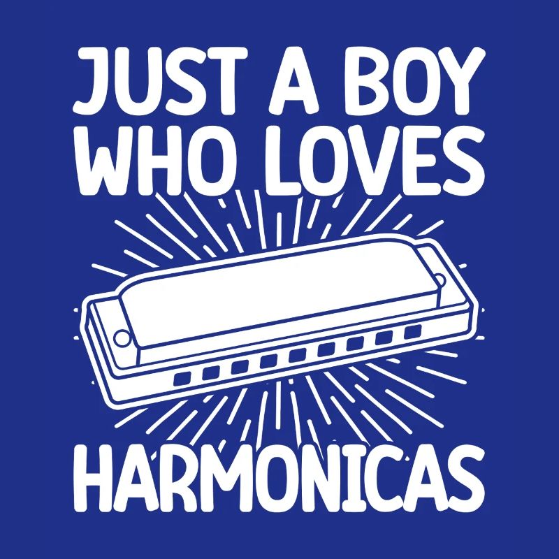 Harmonica Musican Just A Boy Who Loves Harmonica