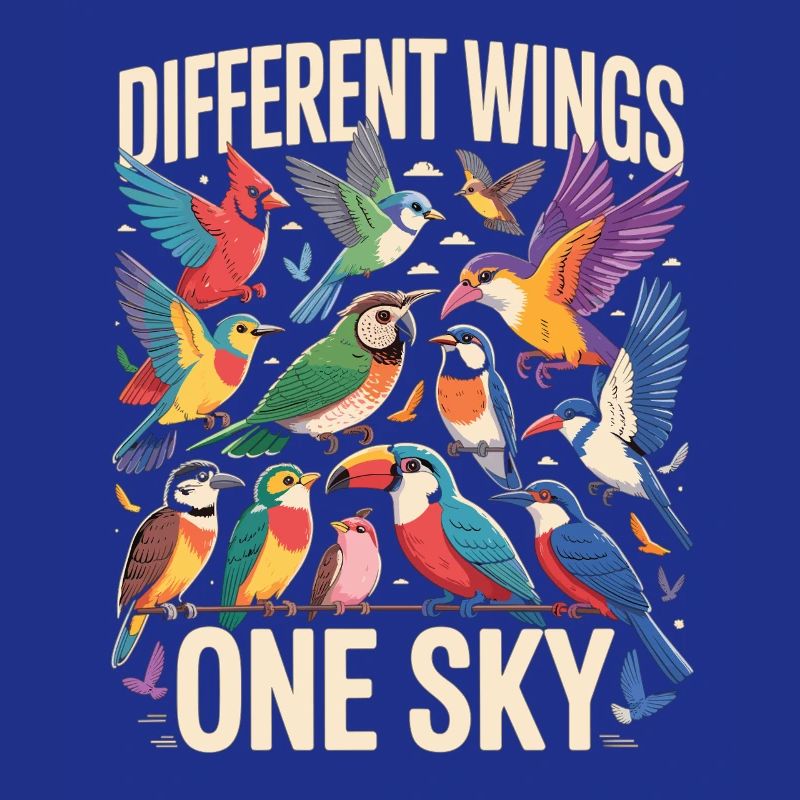 Different Wings One Sky Vogel