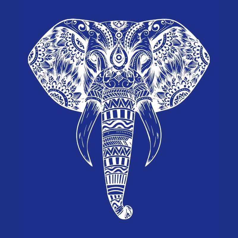 Ornate Elephant Mandala