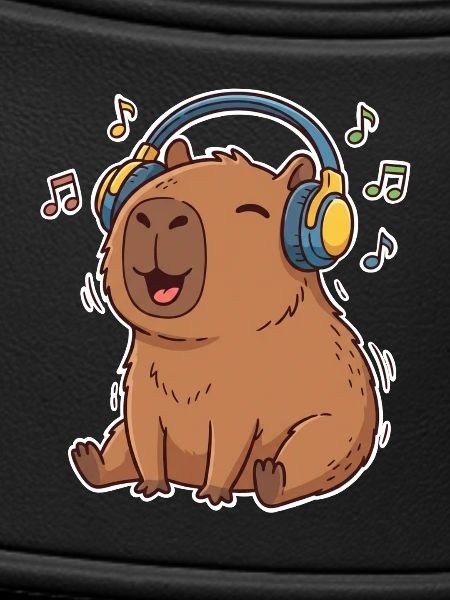 Capybara Music Singing