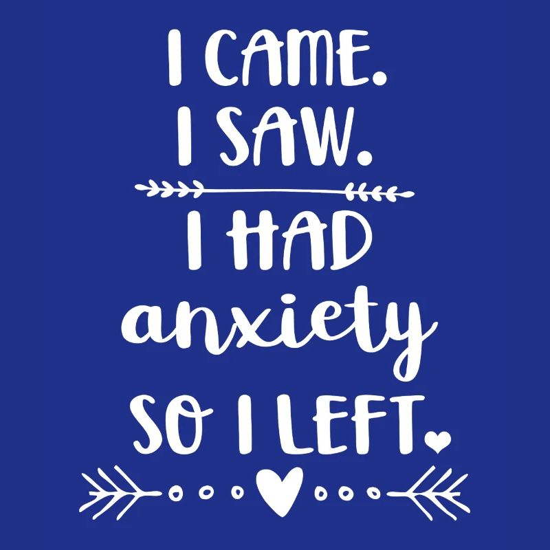 Je suis venu, j’ai vu que j’avais de l’anxiété
