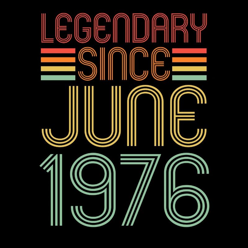 Legendary since June 1976, Geburtstag
