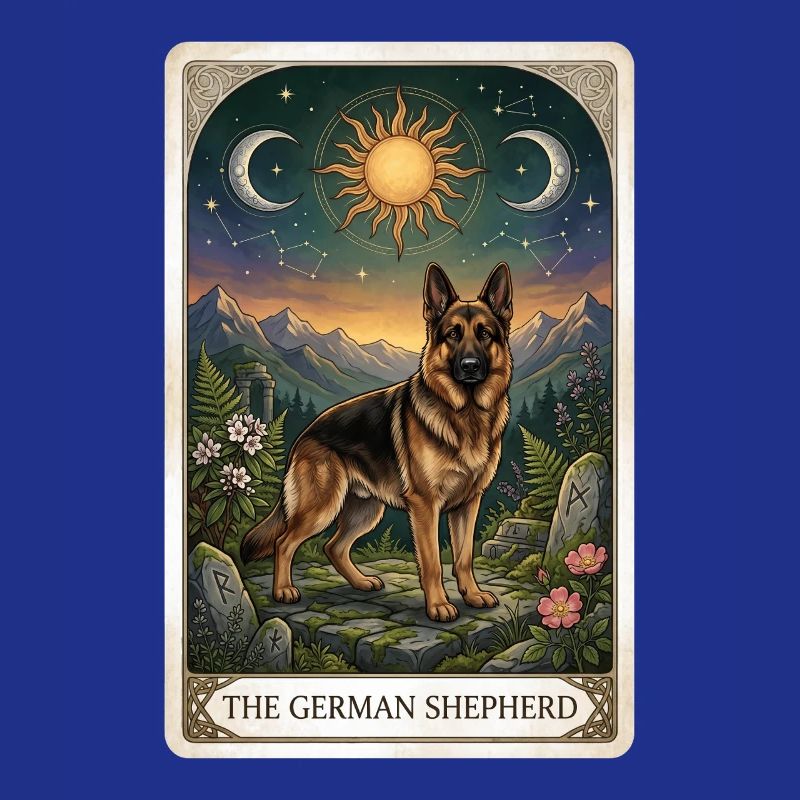 Deutscher Schäferhund Tarot